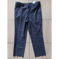 KATUN TG2 Brand Formal Pants in Color Patternedbiru, Polyester Cotton, Size 35, Regular Length