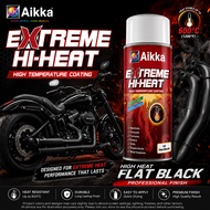 H2 EXTREME HI-HEAT BLACK / AIKKA H2 EXTREME HIGH HEAT FLAT BLACK  / AIKKA / 400ML
