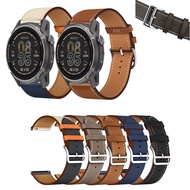 24mm For COROS APEX 4 46mm NOMAD Leather Band Strap Wristband
