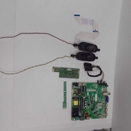 PHILIPS 43PFT4002S/98 43" TV MAIN BOARD, TCON, POWER BUTTON, BACKLIGHT,  RIBBON CARD, LVDS CABBLE AN