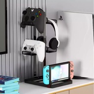 IRGOTECH Universal Controller Stand, Game Controller Display Holder Gaming Console Holder Metal Desktop Storage Organizer Bracket Compatible with Switch / PS5 / PS4 / PS3