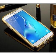【鋁邊框+背蓋】三星 Samsung Galaxy J7 2016 J710 防摔鏡面殼/手機保護套/保護殼/硬殼/手機殼/背蓋