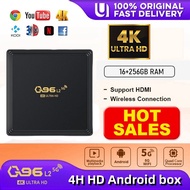 4K HD Q96 L2 Smart TV box 2.4/5G WIFI 16GB+256GB  Android box HDR Bluetooth 4.0 Amlogic S905  Android 11