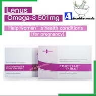 FORTELLE LENUS OMEGA-3 TABS / CAPS 28S TWIN PACK