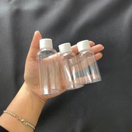 Malaysia Ready Stock 30ml 50ml 75ml Clear Bottles With White Screw Cap For Shampoo Or Shower Gel