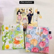 ミ★กระเป๋าผ้า ซองผ้าใส่ Meebook M6, Boox page C, Boox leaf 2ミ★chicznature-Handmade Fabric bag for e-r