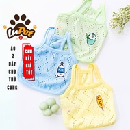 2-String Shirt for Dogs and Cats - 2-String Shirt with Daragou Pattern for Pets