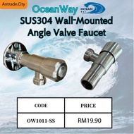 SUS304 Wall Mounted Angle Valve Faucet OW1011-SS
