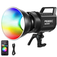 NEEWER ไฟสตูดิโอ FS300C 300W RGB COB Bowens ไฟต่อเนื่อง สำหรับถ่ายภาพ ถ่าย Video