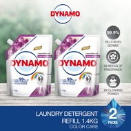 [TWIN PACK] DYNAMO Laundry Detergent Color Care 1.4kg Refill Dynamo Liquid Detergent