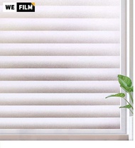 WEFILM Wallpaper Glass sticker Blinds Frosted Window Stickers No Glue Anti-UV Waterproof Sticker Pri