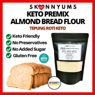 [NEW] Skinnyums Keto Almond Bread Loaf Keto Premix Flour Keto Baking Tepung Keto Roti Badam Tepung A