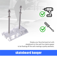 (GVSR) Skateboard Hanger 2PCS Wall Mount Deck Rack for Skateboards Deck Display and Storage