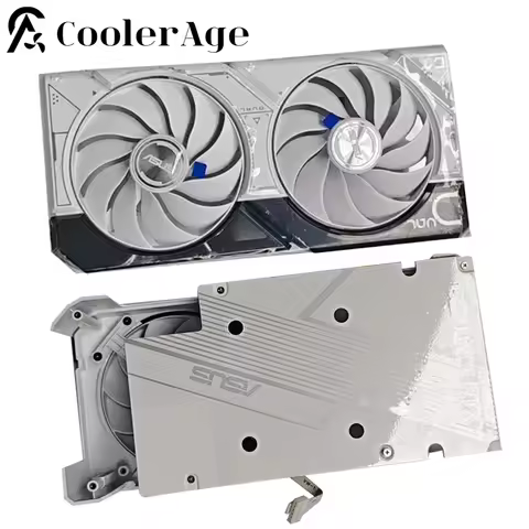 For ASUS 4060 Ti Graphics Card Replacement Fan Shell Backplane