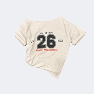 Loose format t-shirt with number 26 SENSOR printed - 26Senor t-shirts