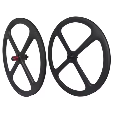BIKEDOC 27.5er Carbon 4 Spoke Wheel 650B Mountain Bike Wheelset Disc Brake