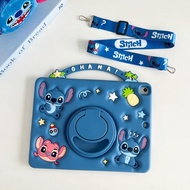 3D Rotating Case With Lanyard Bracket Kids Tablet Cove For iPad M2 M3 M4 M5 11th A17 Pro A16 2025 Mi