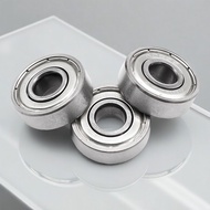 10PCS ABEC-5 Flange Ball Bearing 605zz 606zz 607zz 608zz 623zz 624zz 625zz 626zz 688zz 3D Printers P