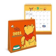 韓國代購🇰🇷Winnie the pooh 2021年座枱月曆