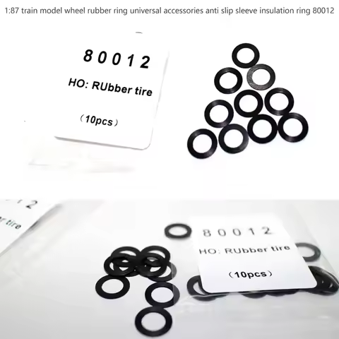 HO ratio 1:87 train model wheel rubber ring universal accessories anti slip sleeve insulation ring 8