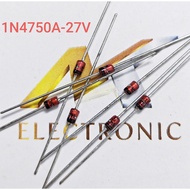 (Combo of 20) Zener Diode 27V 1W 27V 1N4750A (combo)