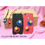 Sesame Street HTC U11/U11+/ M8/M9/HTC 820/826 Phone Case Soft