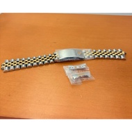 TITONI Plum Watch 747 Half Gold Strap 20mm