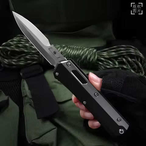 GLYKON Knives GK Series MICRO Tactical TECH Knife CNC Aluminum High End EDC Self Defense Combat Mili