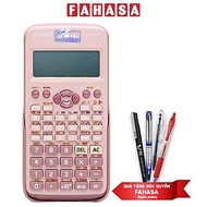 Máy Tính Casio fx-580VN X-PK - Màu Hồng - Kèm Quà VPP Độc Quyền 50 Năm Fahasa