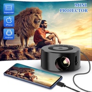 YT200 Projector Wired Same Screen Mini Portable Mini Children Mobile Phone Projection E60 Projector