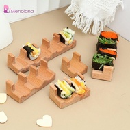 [Menolana] Wooden Sushi Taco Holder, Accessory, Taco Holder, Taco Holder for Kitchen Table, Desk