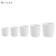 [Cuticate1] Crucibles Melting Casting Refining Aluminum Corundum Crucible 20ml -150ml