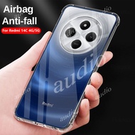 Redmi 14C 4G 5G Shockproof Four Corner AntiFalling Soft TPU Case For Redmi 14C Redmi14C 4G 5G 2024 S