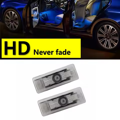 HD 2 For BMW Led Car Door Projector Welcome Ghost Shadow Light M G30 F10 F20 F30 E65 E60 E90 E81 F15