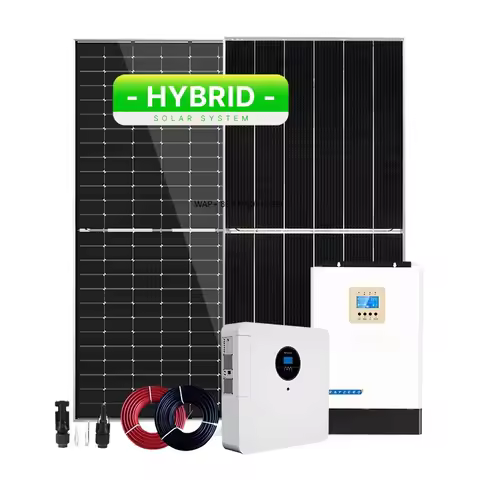 2000 Watt Solar Generator Home Emergency Backup Power Portable Power Station Home Hybrid Solar Syste