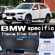 BMW Thickened Car sun visor sun protection heat insulation car front sunshade umbrella cooling shadi
