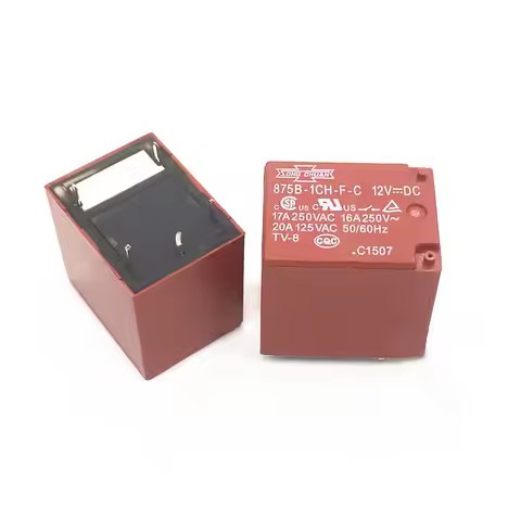 10pcs/lot 1100%Original New Relay 875B-1AC-F-C-12VDC 875B-1AC-F-C-24VDC 875B-1AC-F-C 12VDC 875B 1AC 