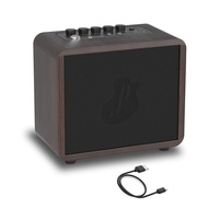 Justpro 15W Mini Guitar Amp Portable Acoustic/Electric Guitar Amplifier Rechargeable Wireless Guitar