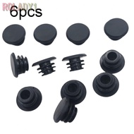 ABS Material MTB Rubber Bike Handlebar End Plugs for Enhanced Comfort (6 Pack)