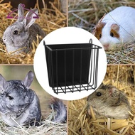 [deevoka] Rabbit Hay Feeder, Multifunctional Metal Food Feeding Manger Hay Food Rack for Chinchilla,