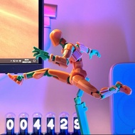 3rd generation Dummy13 articulated movable doll 3d printed dummy toy decompression to 3rd generation