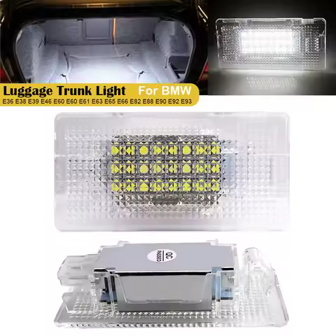 For BMW E36 E38 Trunk Luggage Compartment LED Light Lamp High Brightness Waterproof Interior Lightin