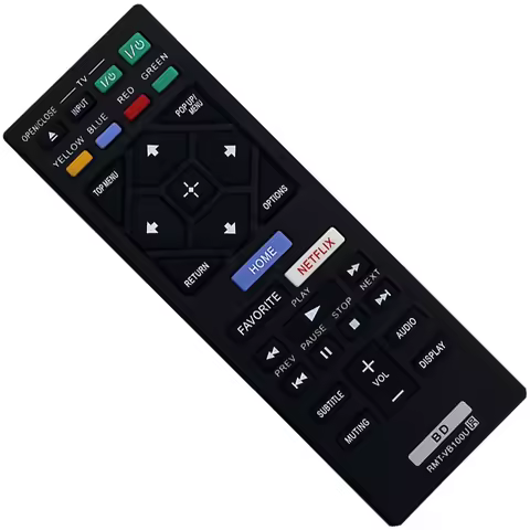 The new remote control RMT-VB100U is compatible with Sony DVD BDP-BX150 BX350 BX550 BX650 S1500 S250