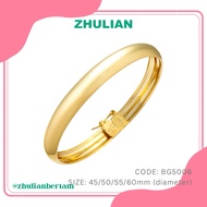 ZHULIAN Gold Plated Bangle BG5006-5009 Gelang Tangan Zhulian 4 Jenis