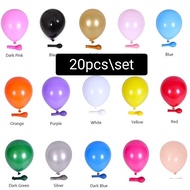 20pcs matha 5 inchi ballon latex belon 1.8g party decoration