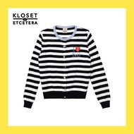 Kloset and Etcetera Enchante Cardigan (15th-01) เสื้อคาร์ดิแกนดีไซน์เรียบหรู ปักโลโก้ KS ที่หน้าอก