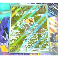 Pokemon TCG Swinub Journey Together Illustration