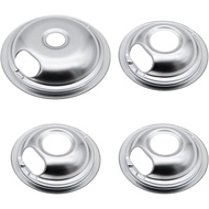 4 Pek Set Loyang Tetes Krom WB32X106 dan WB32X107 untuk Ketuhar GE Range |   WB32X106 Drip Pan, WB32