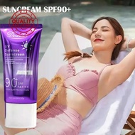 Spf90+++ Sunscreen Cream High Protection Uv Plus 50g Facial Skincare G9u8