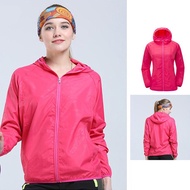 Jas Hujan Olahraga Pocket / Jaket Hoodie Parasut Anti UV Anti Air Ringan / Jaket Running Lari Sepeda